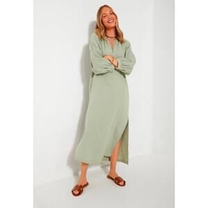 Pomander Place by Tuckernuck Gauze Heide long dress L